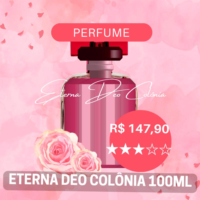 Eterna Deo Colônia 100ml