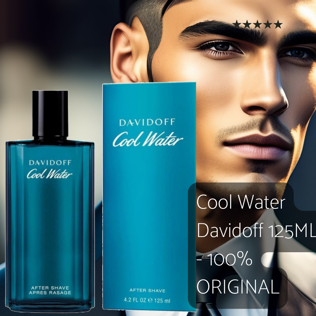 Cool Water Davidoff 125ML - 100% ORIGINAL