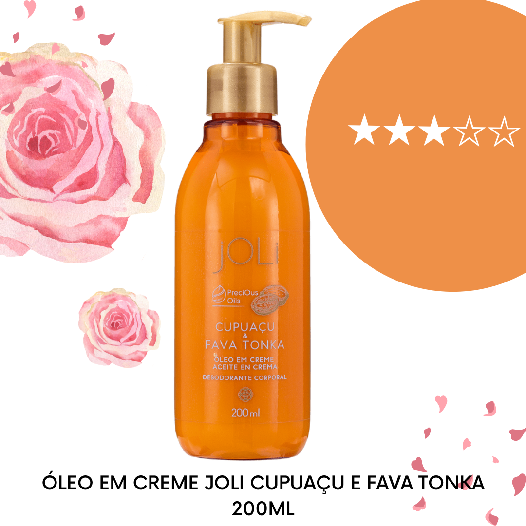 O Óleo em Creme Joli Cupuaçu e Fava Tonka
