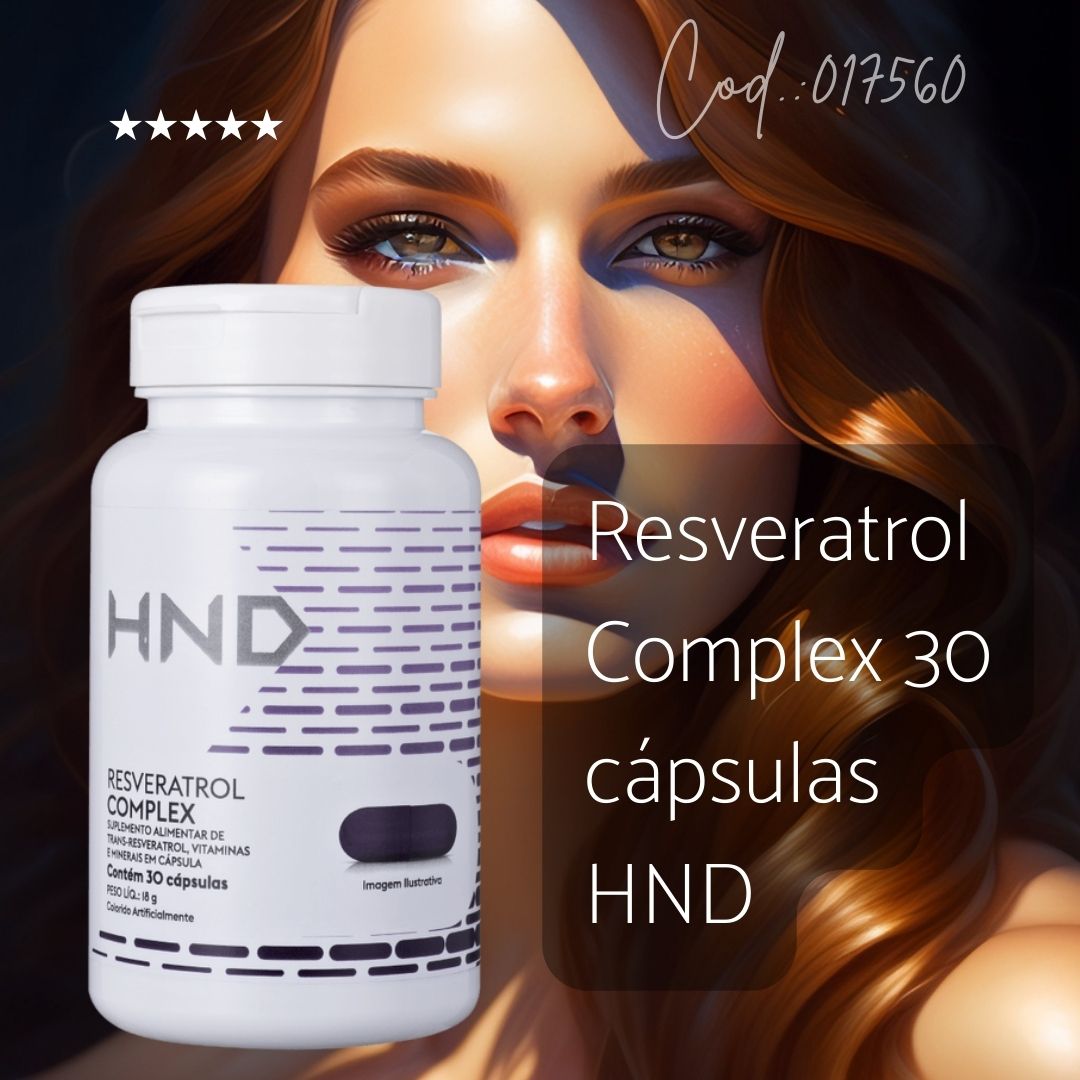 Resveratrol Complex 30 cápsulas HND