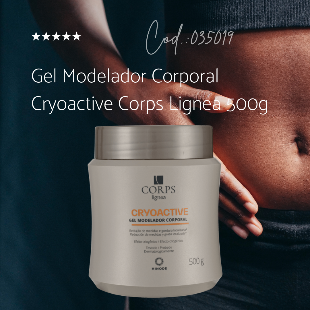 Gel Modelador Corporal Cryoactive Corps Lignea 500g