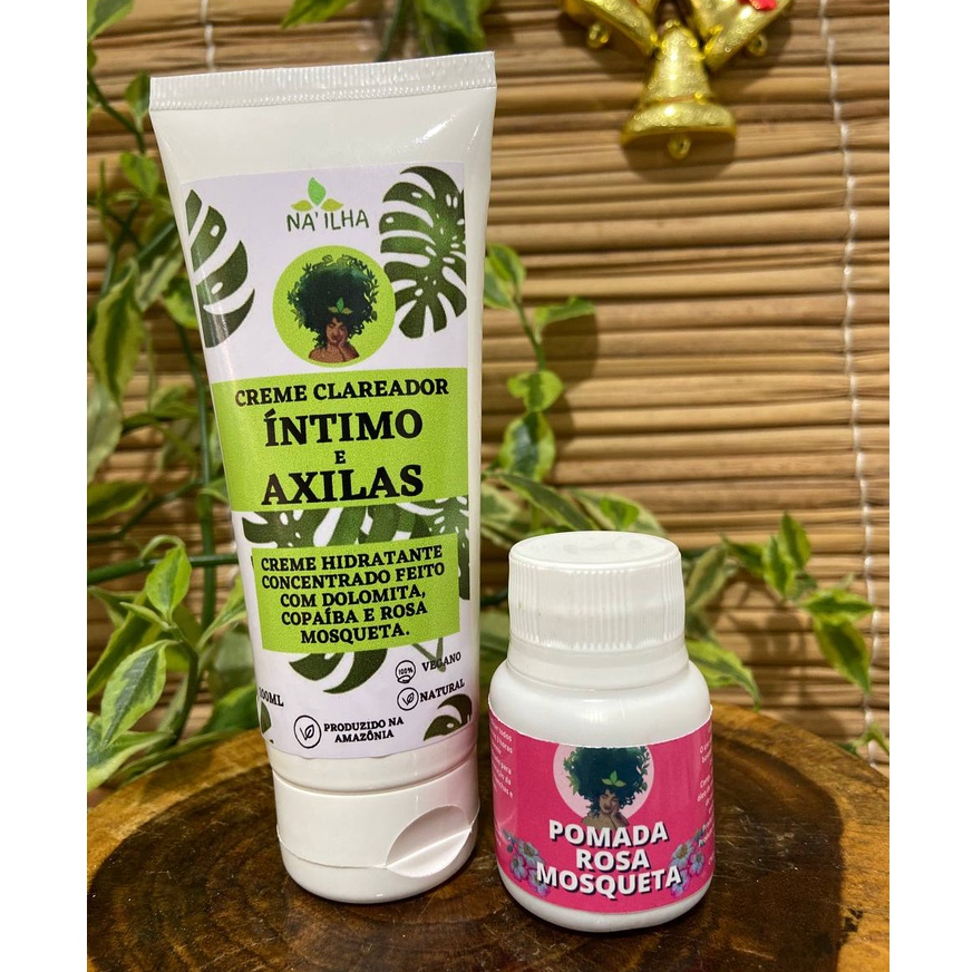 Creme Clareador íntimo de Axilas e Virilhas