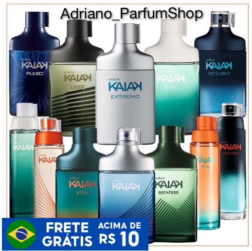 Kaiak Colônia Natura 100ml Masculino/Feminino Fragrância a Escolha